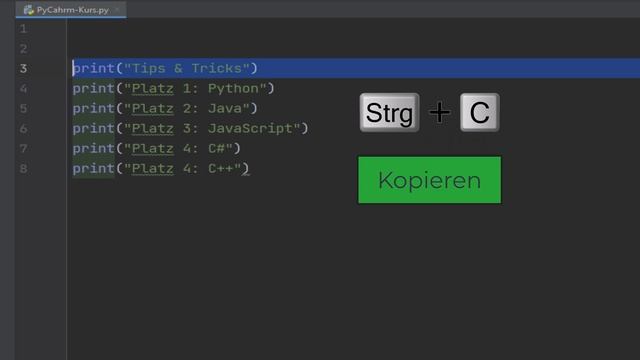 PyCharm Tips & Tricks [cut - copy - paste - clipboard history] смотреть онлайн