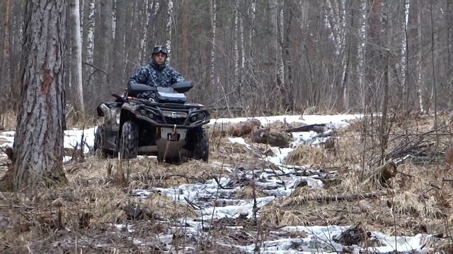 Весенняя покатушка BRP 650 MAX XT смотреть онлайн