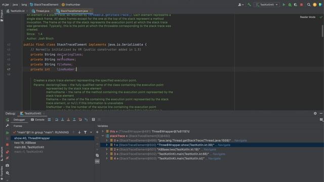 Как узнать кто вызывал функцию? StackTrace стек вызовов в Kotlin & Java смотреть онлайн