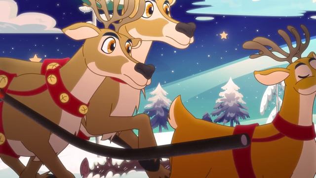 Rudolph The Red Nosed Reindeer, Villancico Clásico Animado - Mundo Canticuentos