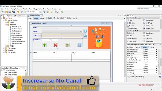 Curso Programação - Curso Completo De Java E MYSQL - Reiniciando o sistema de vendas - 61 смотреть онлайн