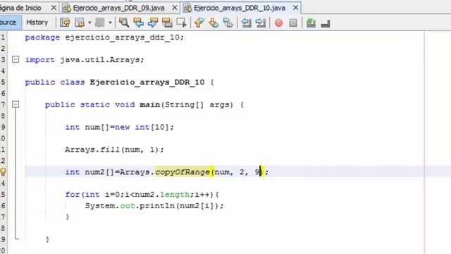 Ejercicios Java - Arrays #3 - Métodos de Arrays смотреть онлайн