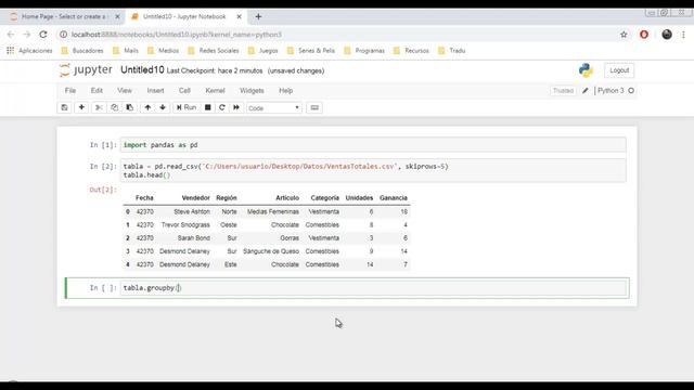 Pandas y Python - Agrupar Elementos con Groupby Tutorial смотреть онлайн