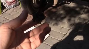 Замена вилки фаркопа на прицепе.