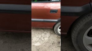 Опель Зафира, красивые молдинги за пять минут.