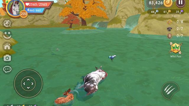 Выполняю задания от пасса на крокодиле и коне-#doohrysi#вайлдкрафт#оле7#mystic#wildcraft#вилдкрафт