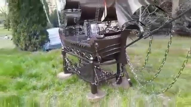 Мангал - Корабль, как Арт Объект, Краснодар, Доставка по России смотреть онлайн