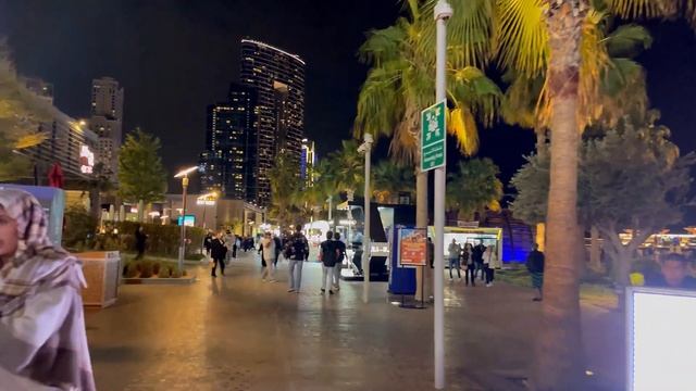 Dubai ?? JBR 2023 Night [ 4K ] Walking Tour in Jumeirah Beach Residence смотреть онлайн