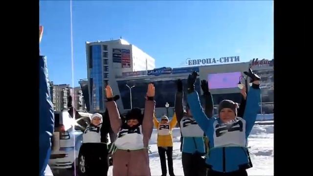 Зарядка 7 марта 2015 г на Мировой рекорд от группы №439016 mp4 1 смотреть онлайн
