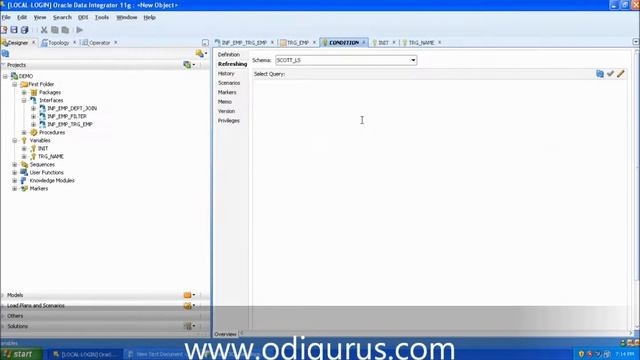 Oracle data integrator Router transformation part 3 смотреть онлайн