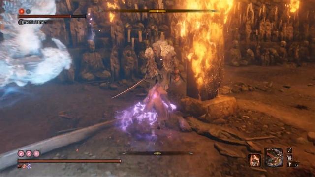 Sekiro shadows die twice- Father owl no hit, demon's bell смотреть онлайн
