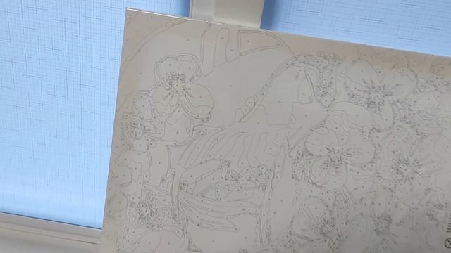 Картина по номерам Strateg Чашечка с фиалками, 40х50 см, Strateg (VA-1338) смотреть онлайн