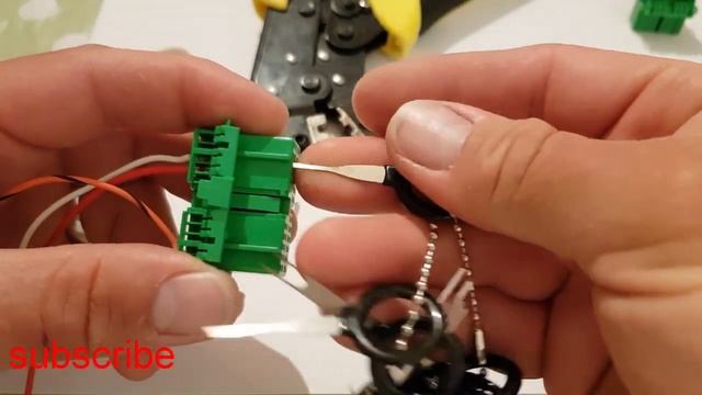 DEPINNING AUTOMOTIVE CONNECTOR remove terminal from a depin wiring connector смотреть онлайн