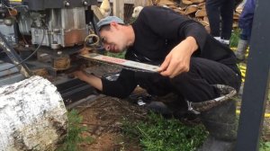 Шинная пилорама снова в деле!