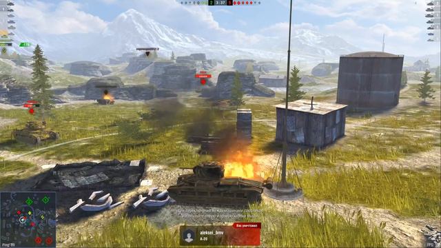 КАРТОШКА ОБЕЗУМЕЛА! ТАНКИ НАУЧИЛИСЬ ЛЕТАТЬ! Дичайшие лаги в WoT Blitz. смотреть онлайн