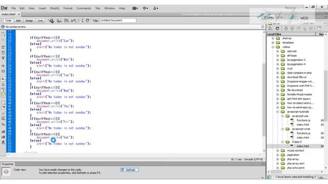 JavaScript IF and ELSE statement with example In Urdu / Hindi - Learncodeweb смотреть онлайн