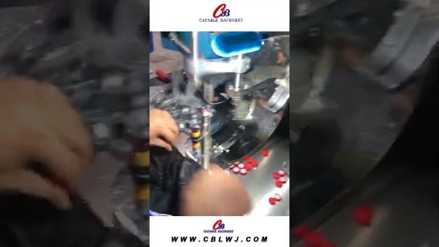 How to make a cap?| semi-finished button(Automatic cap button fixing machine -CB-302F) смотреть онлайн