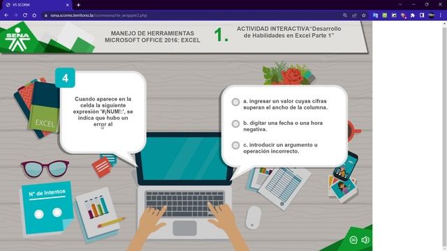Evidencia: Actividad Interactiva "Desarrollo de habilidadesen Excel Parte 1" AA1 - SENA 2022 смотреть онлайн