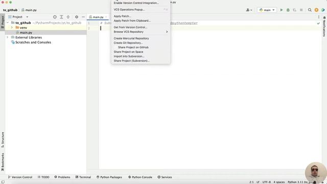 How to Import Github Project into PyCharm смотреть онлайн