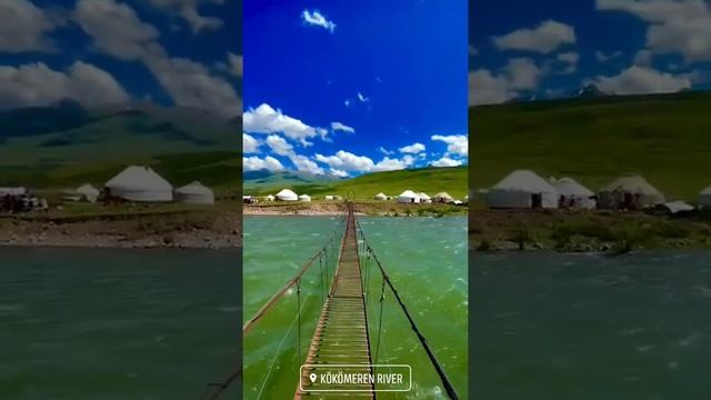 Фантастический Кыргызстан. Красивые пейзажи Чуйской области. смотреть онлайн