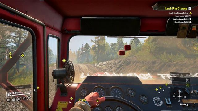SnowRunner Gameplay | Derry Longhorn 3194 Monister Truck Long Lod Forest HD-Gameplay Part-91 смотреть онлайн