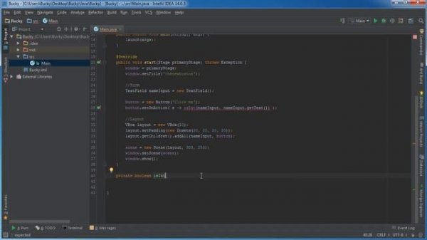 JavaFX Java GUI Tutorial 10 Extract and Validate Input