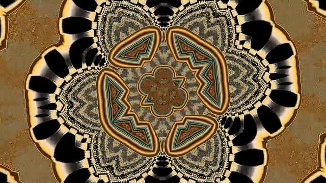 Fractal kaleidoscope / mandala смотреть онлайн