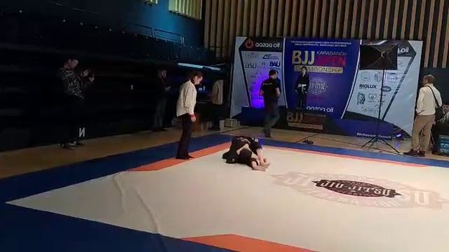 Костя Зорин на открытом республиканском  турнире по джиу джитсу Караганда опен Bjj 04.02.23