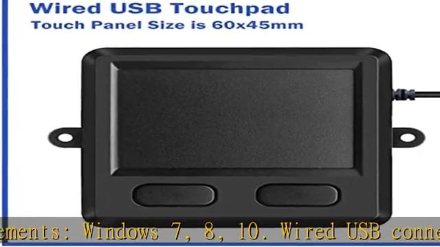 MCSaite Wired USB Touchpad, Portable Trackpad Fit with Professional or Industrial Use for Computer смотреть онлайн