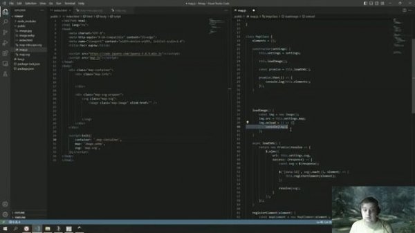 Интерактивная карта на Javascript: вплетение svg в html | Часть 3 [Нарезка с мастеркласса]