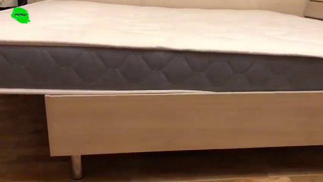 Двуспальная кровать Rest1 с матрасом смотреть онлайн