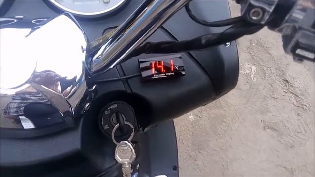 Вольтметр на мотоцикл смотреть онлайн