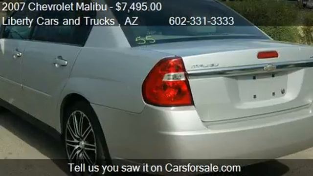 2007 Chevrolet Malibu LS 4dr Sedan for sale in Phoenix, AZ 8 смотреть онлайн