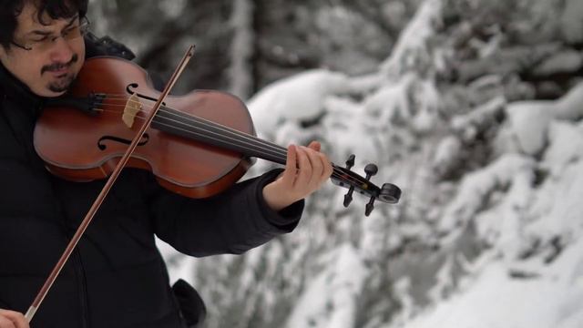 Playing instrument in minus 5 degrees!