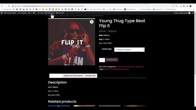 How to add Music Player to Wordpress Beat Selling Website for FREE | Part 4 смотреть онлайн