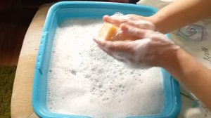 Мыление хозяйственного мыла/1