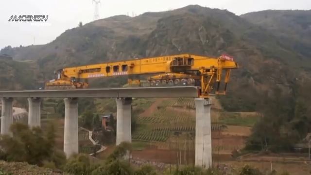 Удивительная современная и самая быстрая технология строительства мостов Я никогда раньше не видел