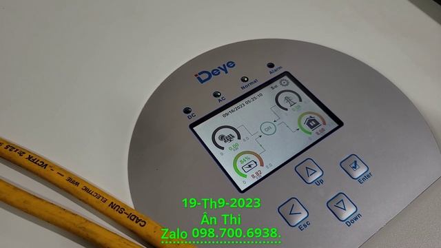 Biến Tần Hybrid DEYE SUN8K-SG01LP1-EU test Full tải với pin Lithium 51.2V 230ah смотреть онлайн
