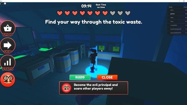 Прохождение игры: ESCAPE THE EVIL PRINCIPAL (SCARY OBBY) СБЕЖАТЬ ОТ ЗЛОГО ДИРЕКТОРА смотреть онлайн
