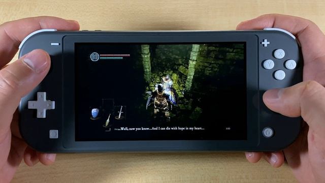 Dark Souls: Remastered • Nintendo Switch Lite Gameplay • Remote Play смотреть онлайн