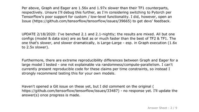 PYTHON : Why is TensorFlow 2 much slower than TensorFlow 1? смотреть онлайн