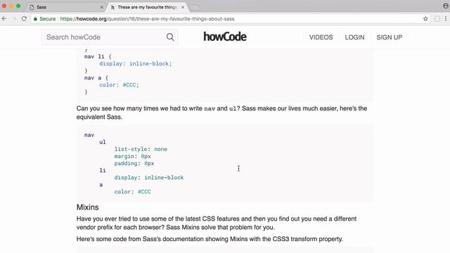 Why SASS is SO AWESOME смотреть онлайн