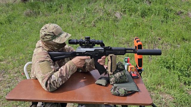 Подбор боеприпаса 5,45х39 для проведения тестов крышек СК АК. смотреть онлайн