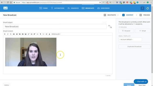 How to add a GIF to a ConvertKit email смотреть онлайн