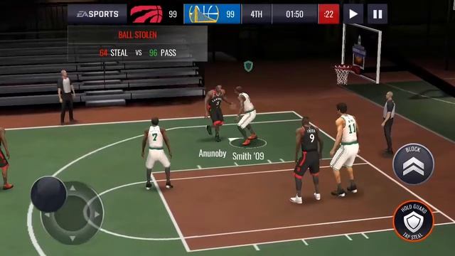 360 DUNK IN NBA LIVE MOBILE смотреть онлайн
