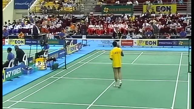 2000 Thomas Cup Final India vs Denmark Nikhil Kanetkar vs Poul Erik Hoyer Larsen 01 смотреть онлайн
