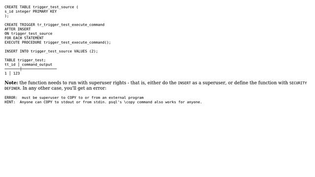 Databases: Execute system commands in postgresql (2 Solutions!!) смотреть онлайн