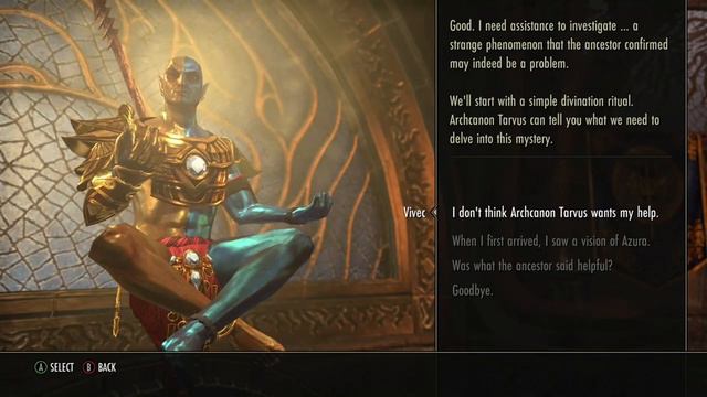 ESO | Morrowind's Tribunal: Meeting Lord Vivec смотреть онлайн