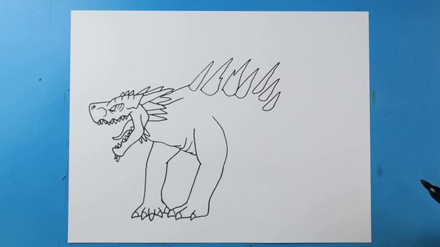 How to Draw Shimo | Godzilla x Kong: The New Empire смотреть онлайн