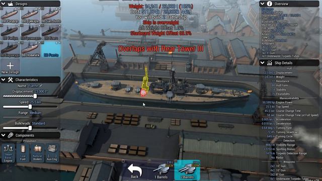 Ultimate.Admiral.Dreadnoughts. Создание дредноута.